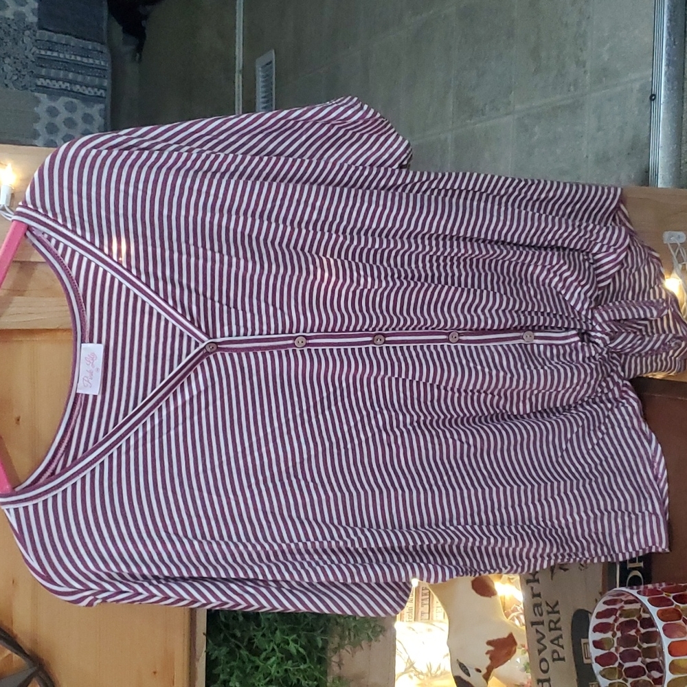 Pink Lily blouse